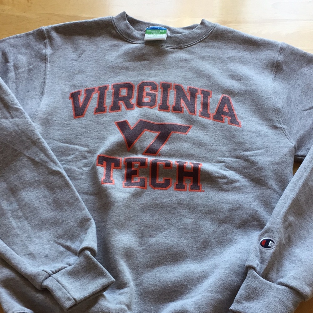 Virginia Tech Crew neck sweatshirt